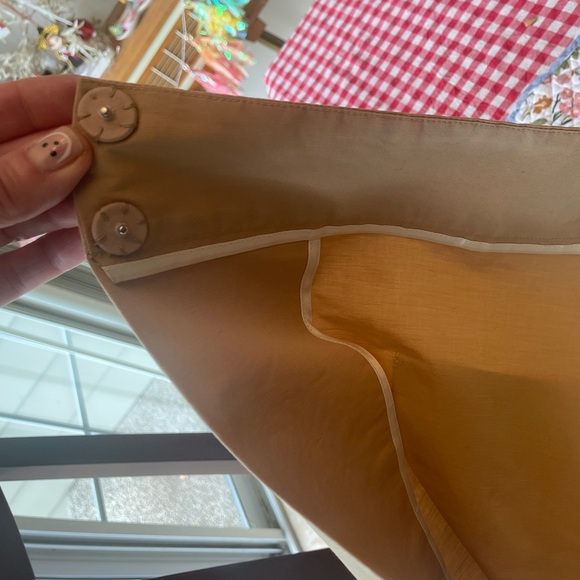 Dusan Khaki One Pocket Front Skirt S NWT - Picture 4 of 6